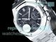 Super replica HBF Audemars Piguet Royal Oak 50th Anniversary Black Dial Stainless Steel Watch (4)_th.jpg